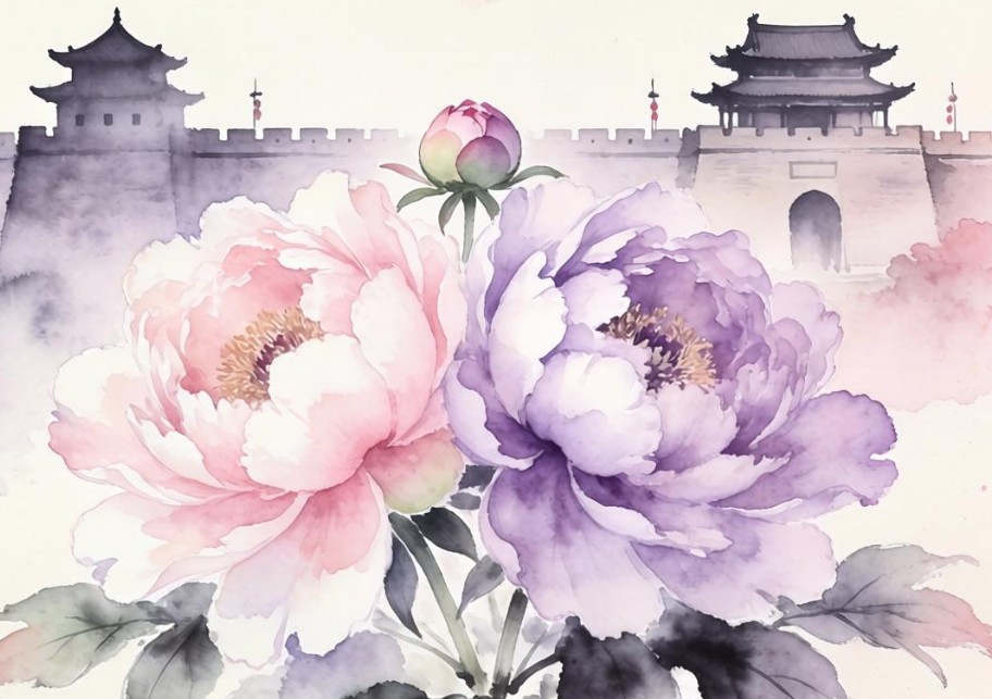 洛阳现“并蒂牡丹”概率千万分之一?2026魏紫开出奇迹之花 洛阳现“并蒂牡丹”概率千万分之一?2026魏紫开出奇迹之花