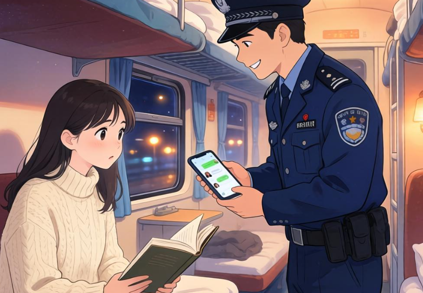 女子单独坐过夜火车被乘警拉进群,2026铁路公安创新举措让独行女性安全感倍增 女子单独坐过夜火车被乘警拉进群,2026铁路公安创新举措让独行女性安全感倍增