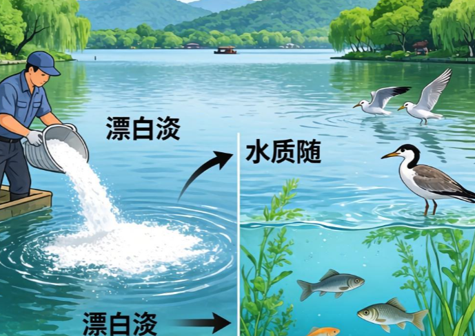 杭州西湖为何要投放漂白粉?漂白粉对水质会有影响吗?