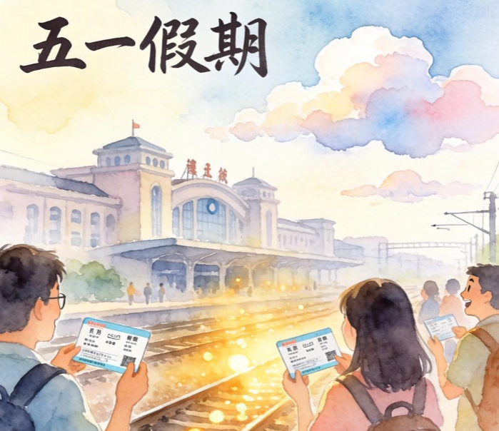五一假期首日火车票今日开售，本周五可买假期首日火车票