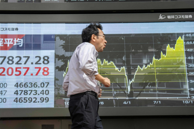 日经指数随华尔街上涨,日经225指数向上触及59000点 日经指数随华尔街上涨,日经225指数向上触及59000点