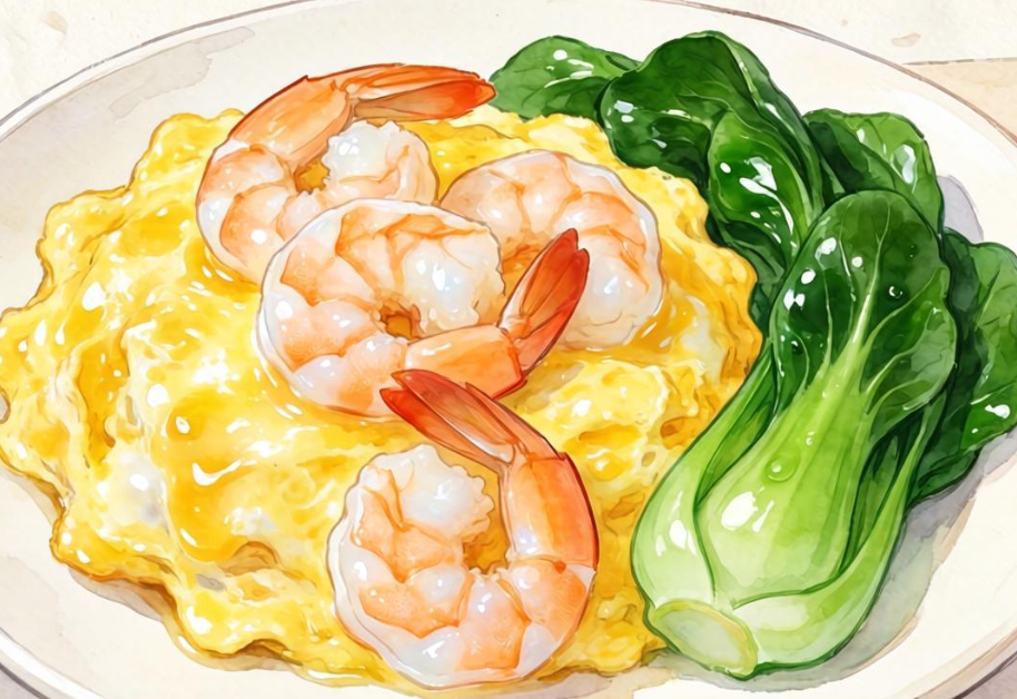 鲜虾滑蛋家常制作技巧，鲜虾滑蛋优质蛋白强体质