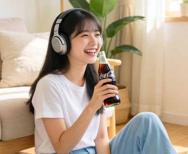 戴降噪耳机喝可乐体验翻倍,2026感官消费新玩法 戴降噪耳机喝可乐体验翻倍,2026感官消费新玩法