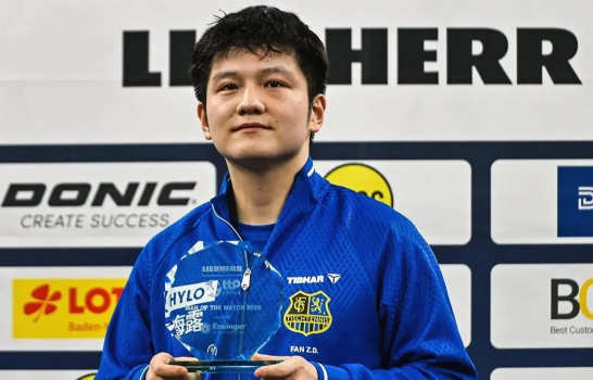 樊振东英文感谢球迷支持 樊振东将于2026年7月1日转会至杜塞尔多夫俱乐部.