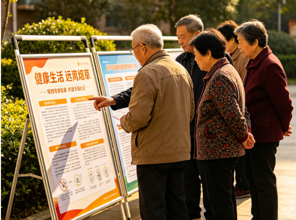 男子发现扔烟头地方不长草决定戒烟，2026 戒烟成为全民绿色生活的生动实践