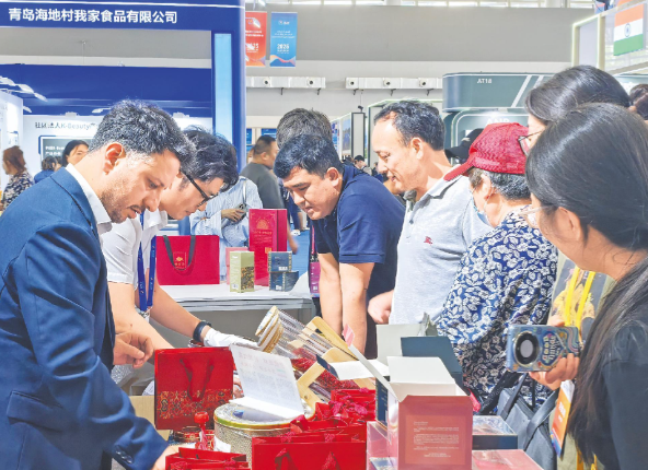 RCEP进口商品博览会临沂开幕 第五届RCEP博览会共有来自48个国家的444家企业参展