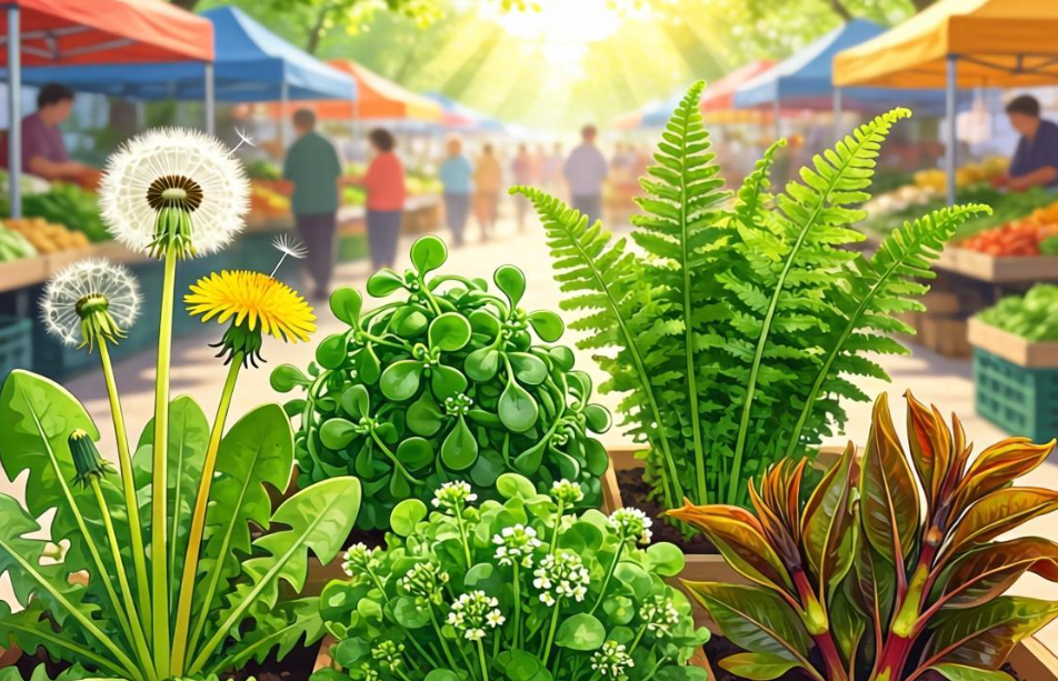 春天菜场这 5 种 “野菜” 营养翻倍，解锁春日健康膳食