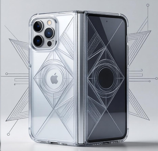 折叠iPhone手机壳曝光 2026折叠iPhone支持MagSafe磁吸