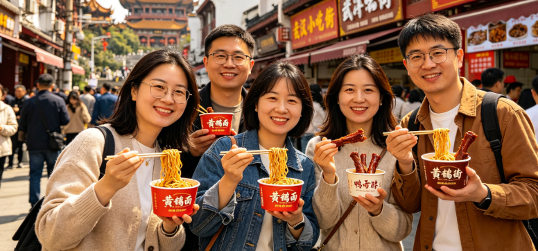 武汉边走边吃大赛玩转美食竞技，传承特色饮食文化新风尚