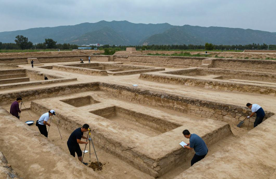 陕西发现十六国时期大型墓葬,千年谜题待破解 陕西发现十六国时期大型墓葬,千年谜题待破解