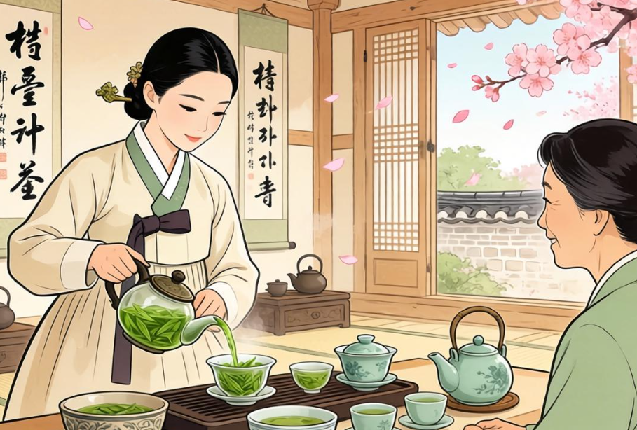 中韩茶文化交流活动在韩举办 茶文化交流活动连接了东方生活美学