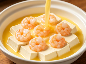 豆腐虾仁蒸蛋有什么价值? 豆腐虾仁蒸蛋羹增肌防衰 豆腐虾仁蒸蛋有什么价值? 豆腐虾仁蒸蛋羹增肌防衰