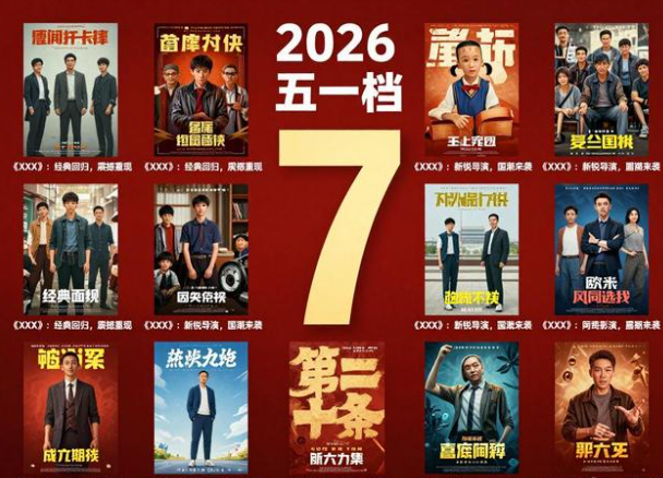 2026五一档收官票房破7.5亿，今年五一档电影超过去年同期