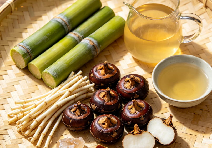 竹蔗茅根马蹄水能不能降火？ 竹蔗茅根马蹄水喝对了才有效