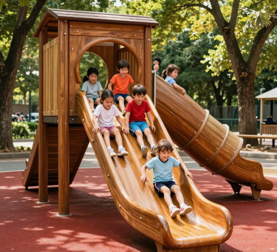 小孩哥拿石头砸滑梯 全网点赞 2026小孩哥的善意担当
