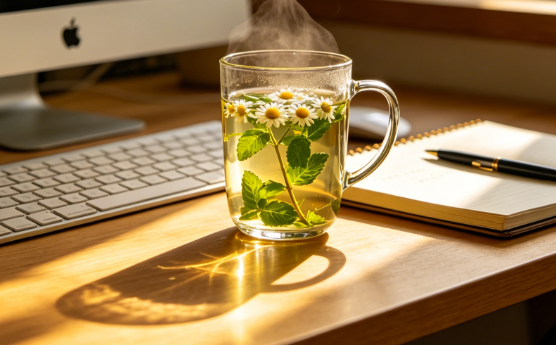 薄荷菊花茶能缓解焦虑失眠吗? 薄荷菊花茶这样喝清肝又安神 薄荷菊花茶能缓解焦虑失眠吗? 薄荷菊花茶这样喝清肝又安神
