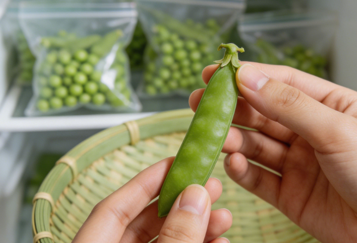 鲜豌豆正当季 鲜豌豆健脾利湿不伤正