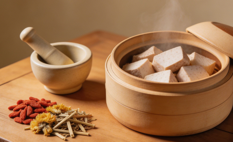 芋头软糯健脾 芋头里的膳食纤维和钾含量远超想象