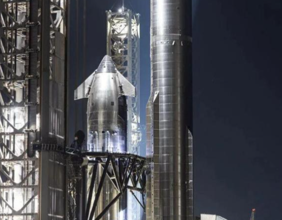 SpaceX完成星舰V3的发射演练 星舰V3的组合体高达124.4米刷新世界最高火箭记录
