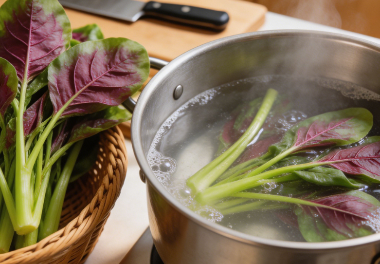夏天吃红苋菜清热利湿 红苋菜补钙比牛奶还强