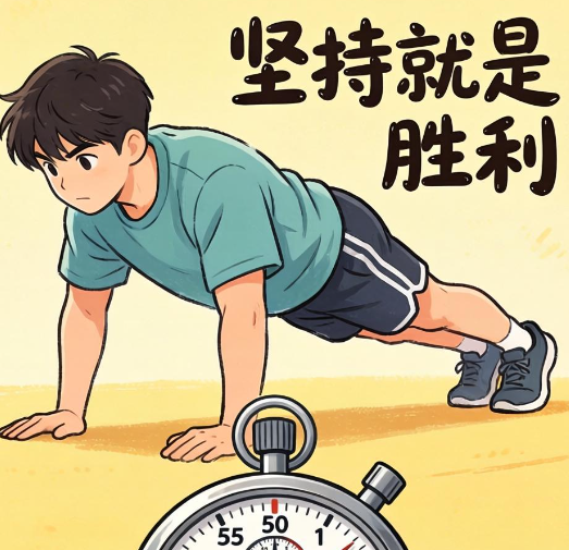 2名同学平板支撑同时破赛会纪录夺冠 2026一撑到底绽放光芒