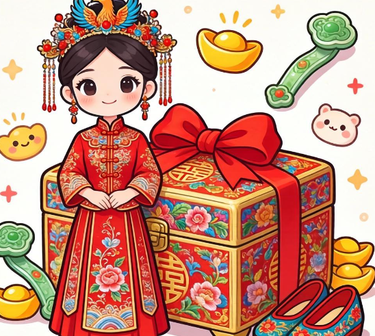 98岁奶奶晒嫁妆：簪子上鎏金仍发亮 2026百年嫁妆藏温润