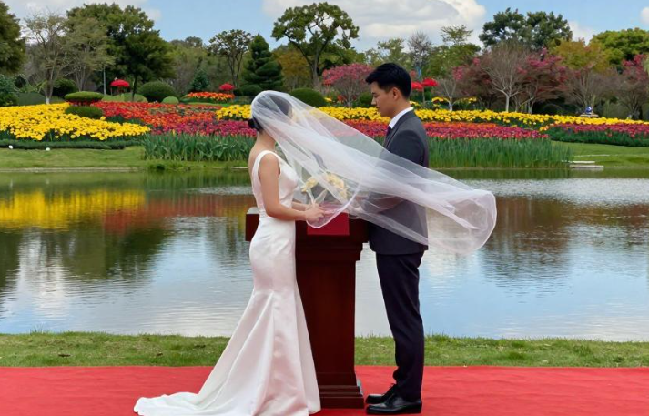 直击多地婚姻登记处火热现场，520吉日婚姻登记凌晨排队预约秒光