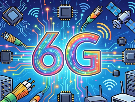 “6G网要来了” 中国率先布局 我国有望形成万亿元级的6G产业