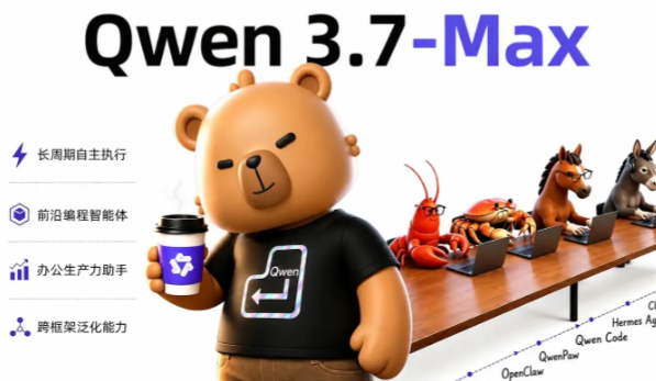 阿里Qwen3.7-Max编程力登顶国产第一 Qwen3.7-Max在Code Arena榜单得分1541 阿里Qwen3.7-Max编程力登顶国产第一 Qwen3.7-Max在Code Arena榜单得分1541
