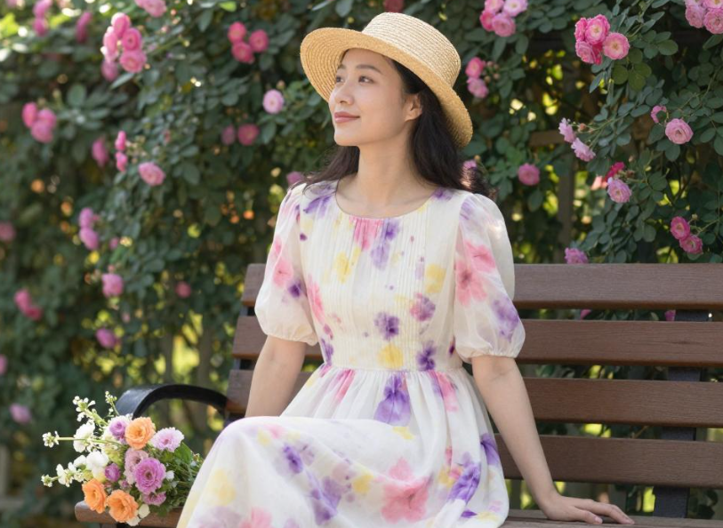把莫奈风穿身上 莫奈风低饱和渐变是精髓 把莫奈风穿身上 莫奈风低饱和渐变是精髓