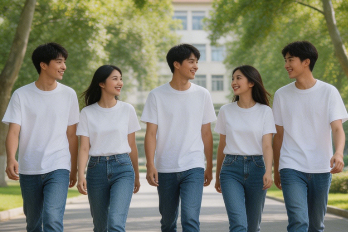 全世界最容易撞衫的地方就是大学 为何校园穿搭总会出现集体撞衫？