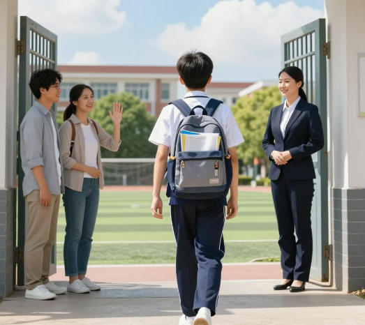 高考首日这些瞬间让人印象深刻 2026看考场外的无声告白