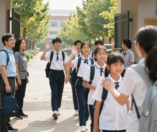 高考首日这些瞬间让人印象深刻 2026看考场外的无声告白