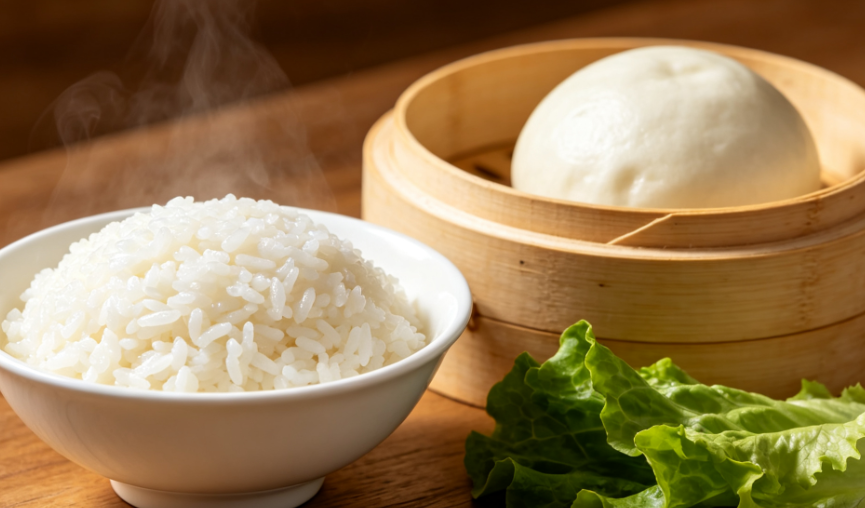 吃馒头健康还是吃米饭健康? 主食粗细搭配才是硬道理 吃馒头健康还是吃米饭健康? 主食粗细搭配才是硬道理