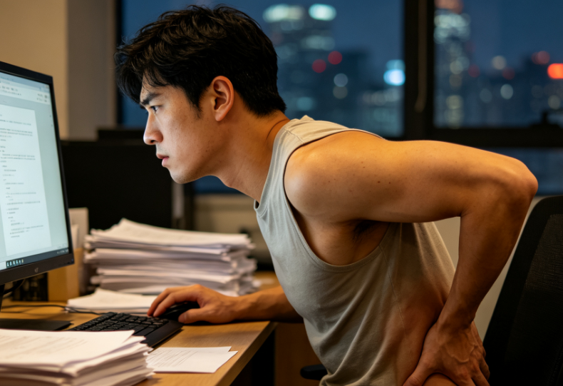 腰椎间盘突出为何缠上年轻人？久坐比年龄更“毁腰”