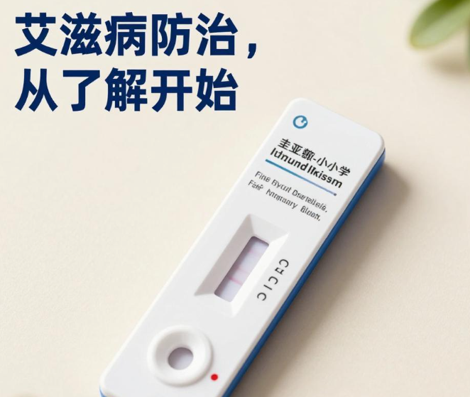 圭亚那乔治敦中小学艾滋病试纸用唾液型还是血液型?