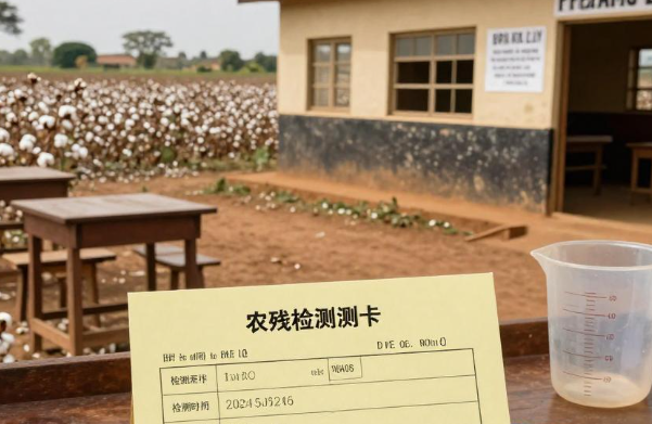 贝宁帕拉库棉花产区学校农残检测卡检出限制？