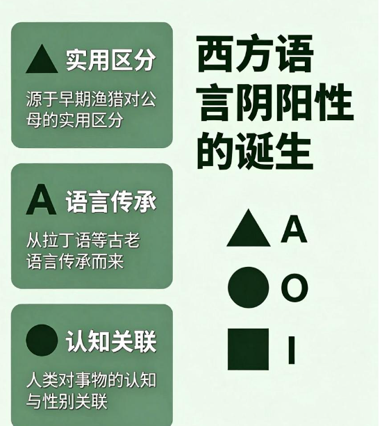 西方语言阴阳性最初是如何诞生的，2026 西方语言阴阳性源自远古语言演化与先民认知习惯