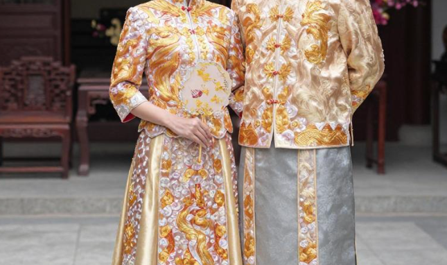 2026年文莱宋吉金线锦缎怎么时装入新中式婚服？