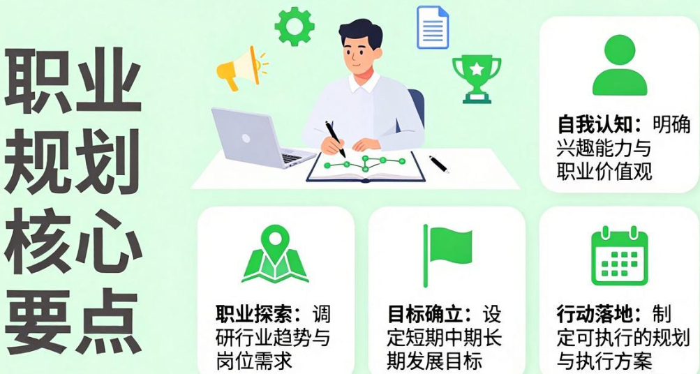 职业规划中途如何调整方向,职业规划结合行业变化及时优化发展路线