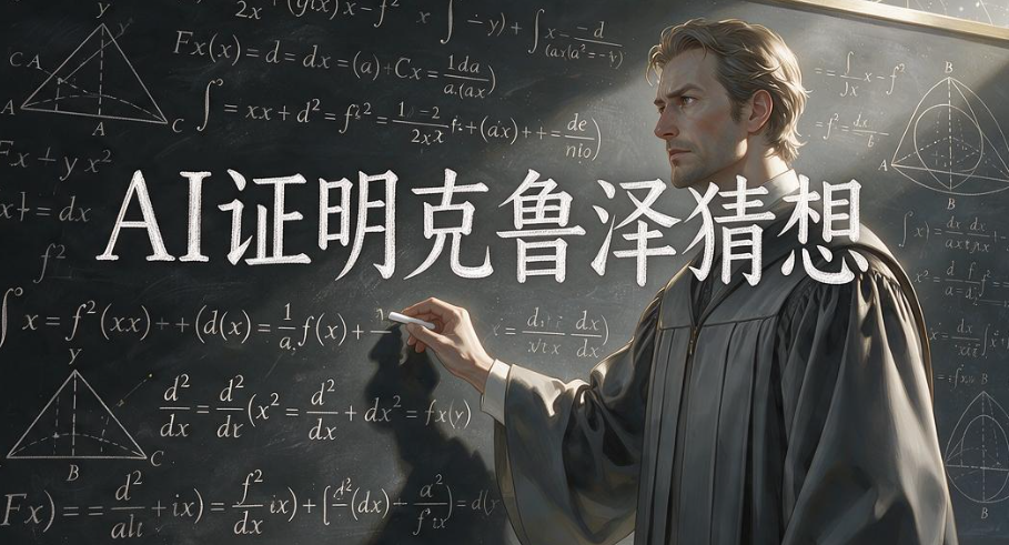 协和医院神经外科住院医师金山木借助 AI 证明克鲁泽猜想