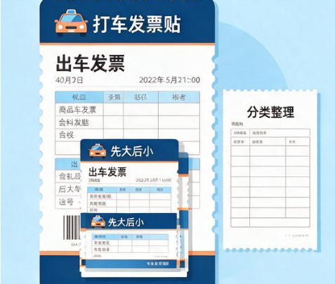 打车发票怎么贴报销单规范？