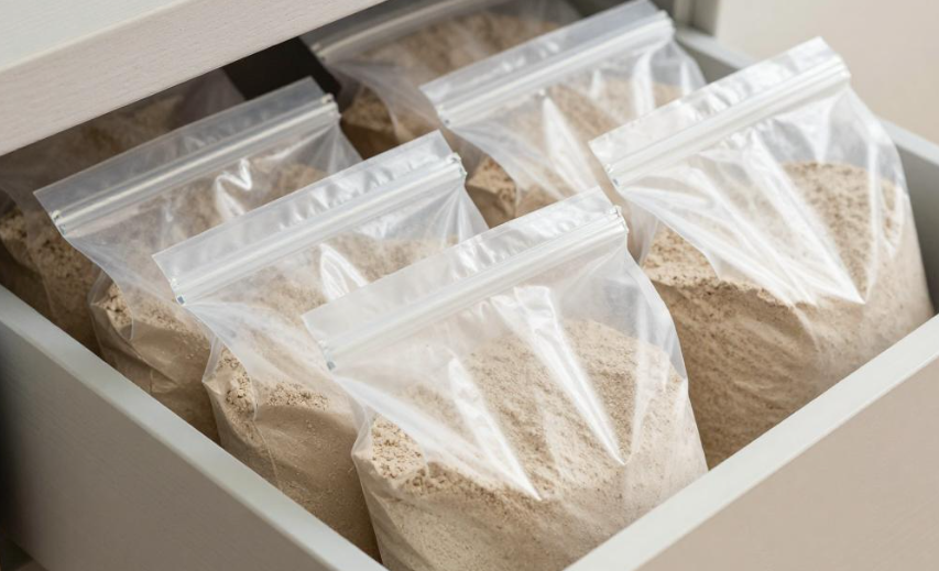 黑麦粉存放环境潮湿会出现哪些变化？