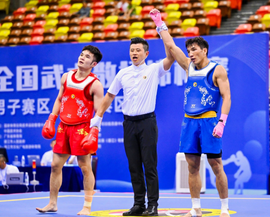 汪成锦夺武术散打男子65公斤级金牌 中国武术散打队将迎来“金牌潮”