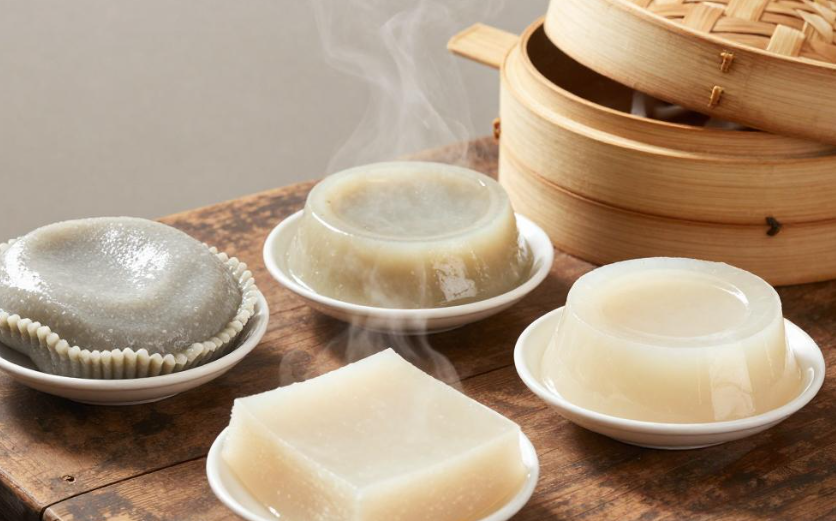 灰水粿汽糕米冻的吃法该如何区分？