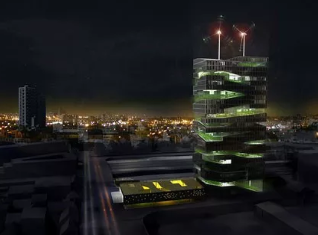 高楼住户种菜养鸭 垂直农场是个什么概念？