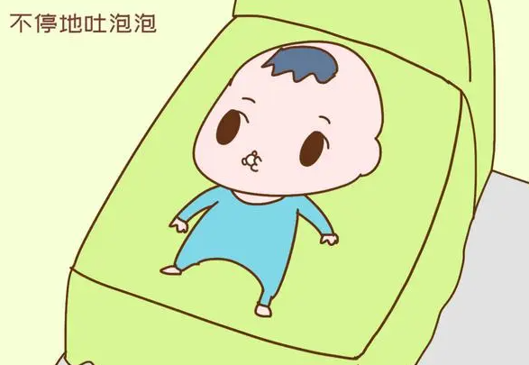 婴儿经常吐泡泡就是肺炎吗(怎么判断是否是新生儿肺炎)