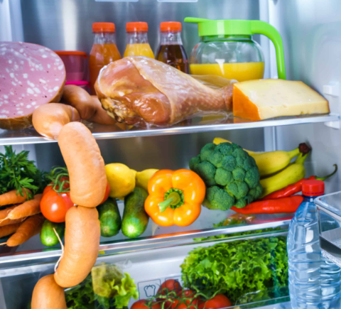 食物存冰箱最佳位置 绿叶菜避免紧贴内壁
