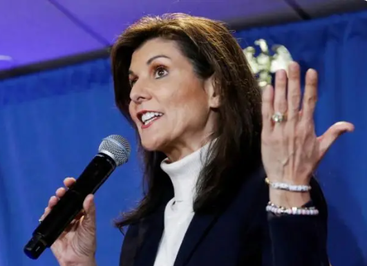 黑利首胜特朗普 黑利在这次初选中获得了63%的选票