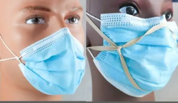 普通口罩打个结秒变N95(普通口罩打个结真的有用吗) 普通口罩打个结秒变N95(普通口罩打个结真的有用吗)